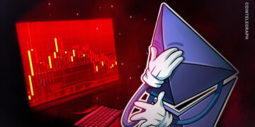 Ethereum price down almost 50% since Eric Trump's 'add ETH' endorsement