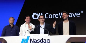 CoreWeave valued at $23 billion in muted Nasdaq debut