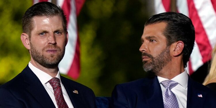 Eric And Donald Trump Jr. Go Full Crypto Bro With New Bitcoin Mining Venture