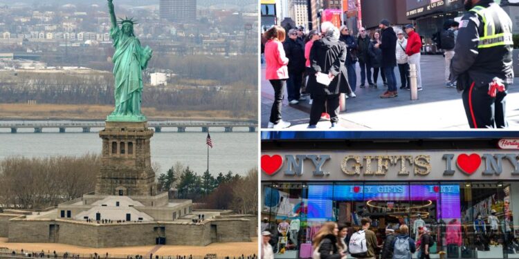 NYC tourism poised to tank as tariffs, stock market rattle travelers