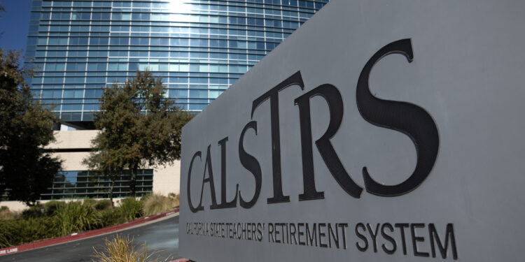 What tariff stock market selloff cost California pension funds