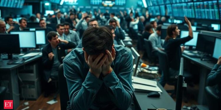 global stock market decline: Global stock markets plunge as US tariff fears trigger sell-off | S&P 500 drops, Nasdaq tumbles, Gold hits record high – What’s next for investors?