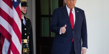 3 ways Trump is answering (or dodging) questions on his historically bad 100-day stock market