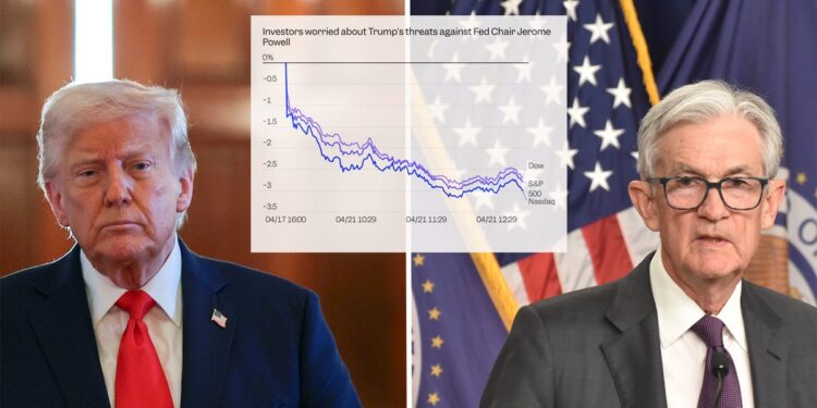 'Sell America' Market Rout Today: Stocks, Bonds, Dollar Fall on Fed Threats