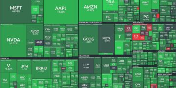 Tech sector ascends: Major gains as Apple and Amazon lead the charge