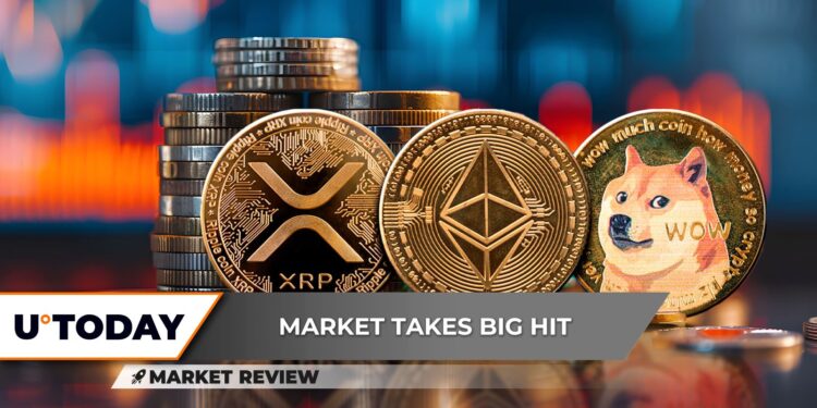 XRP's Return Above $2 Not Impossible, Ethereum (ETH): Road Below $1,000, Dogecoin (DOGE) 20% Plummeting: What's Next?
