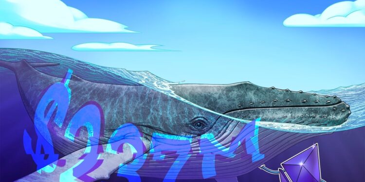 Ethereum Risks 25% Price Drop as "Massive Whale’"Moves $237m in ETH to Exchanges