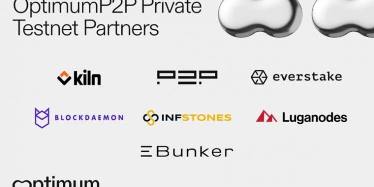 Optimum debuts OptimumP2P testnet with support from Ethereum’s largest node operators