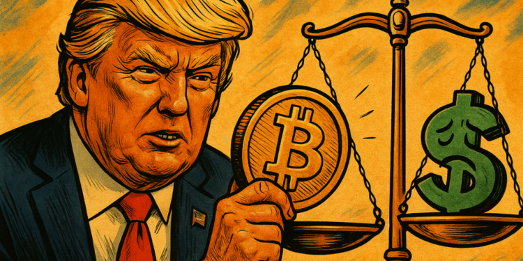Trump: Bitcoin Relieves The Dollar