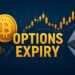 Today many options on Bitcoin and Ethereum are expiring.