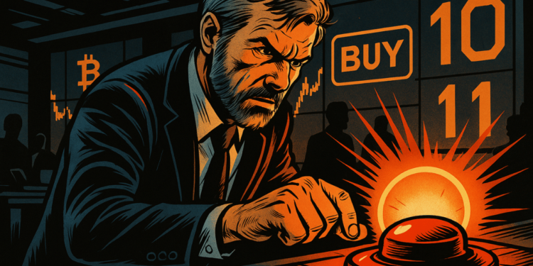 Saylor Is About To Strike For The 11th Time In A Row