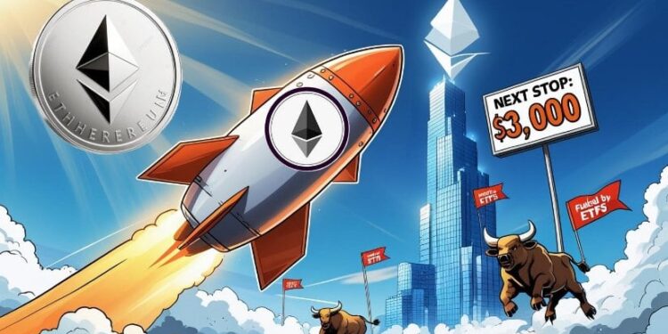 Ethereum (ETH) Price Prediction: Ethereum Hits 30-Day High, Eyes $3,000 and Beyond in July