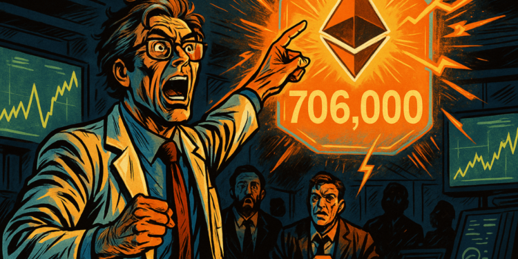 Crypto: A Study Predicts An Ethereum At $706,000