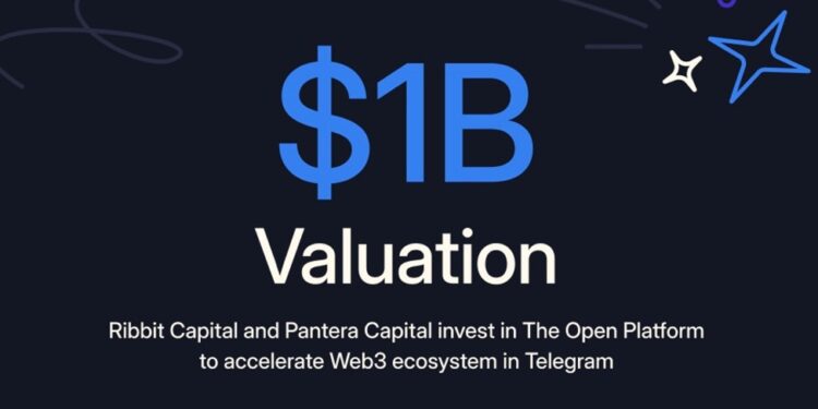 The Open Platform is First Unicorn in Web3 Ecosystem in Telegram at $1bn Valuation