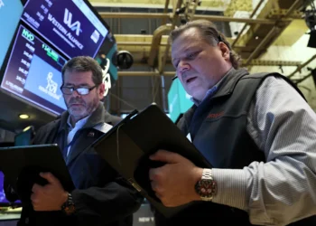 Dow, S&P 500, Nasdaq gains fizzle to cap week of sharp losses as AI fears grow