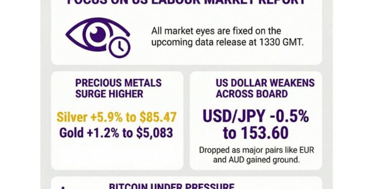 investingLive European markets wrap: Dollar softer ahead of US jobs report