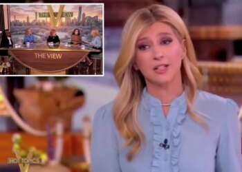 'The View' guest co-host corrects panel about Trump's policies helping the stock market
