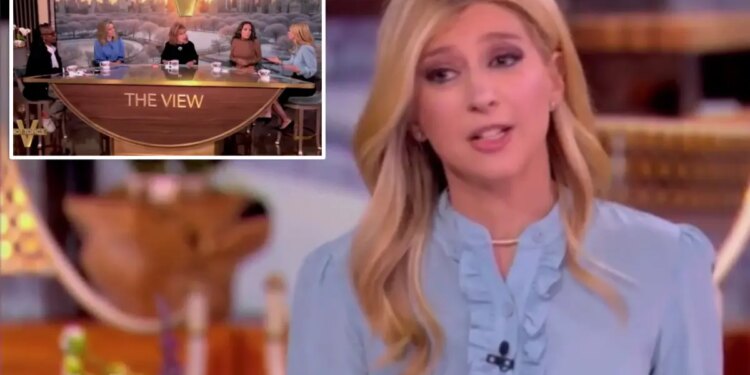'The View' guest co-host corrects panel about Trump's policies helping the stock market