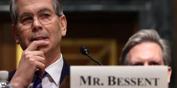 US Bessent on Iran blockade says anything that is taken off will be taken off slowly