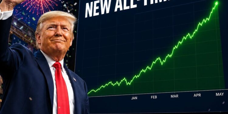 Major US stock indices extend gains to new record highs on US-Iran deal optimism