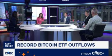 Bitcoin ETFs reach record outflows