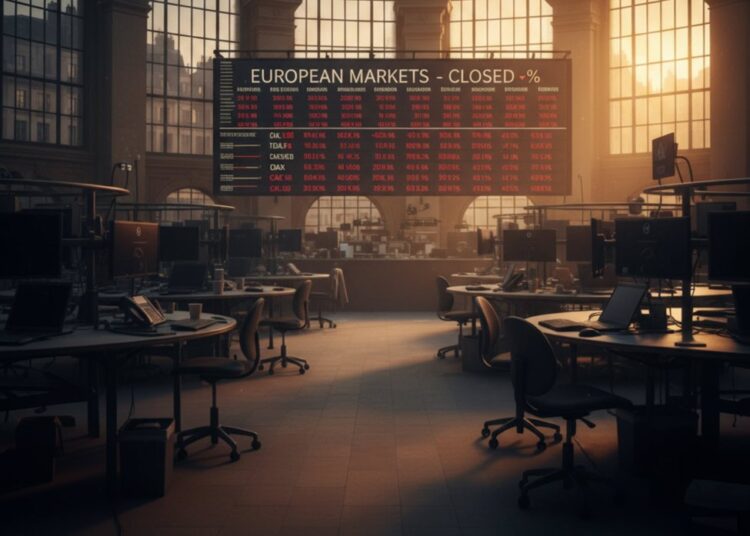 Major European indices close mixed with a bigger tilt to the upside
