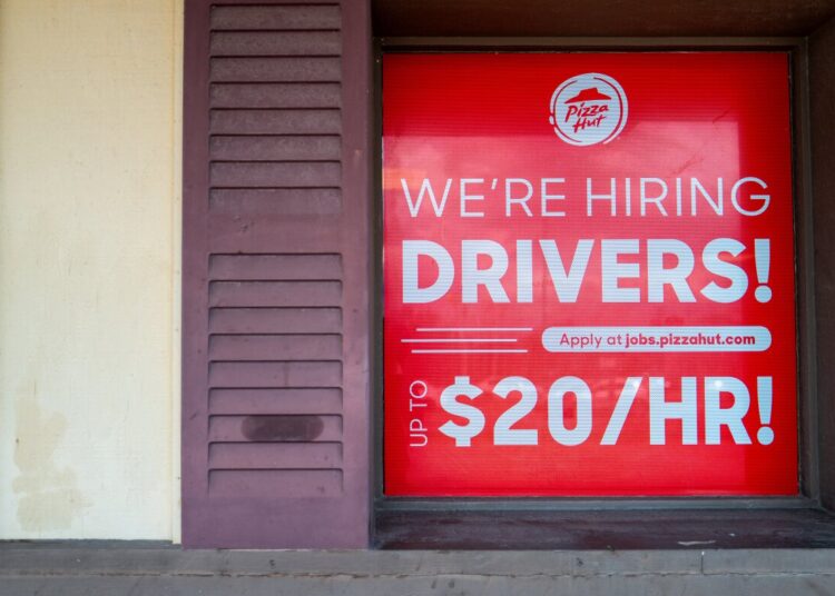 U.S. adds 172,000 jobs, many in restaurants, bars and hotels : NPR
