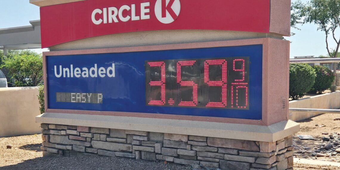 Arizona gas prices still sliding as national prices rise