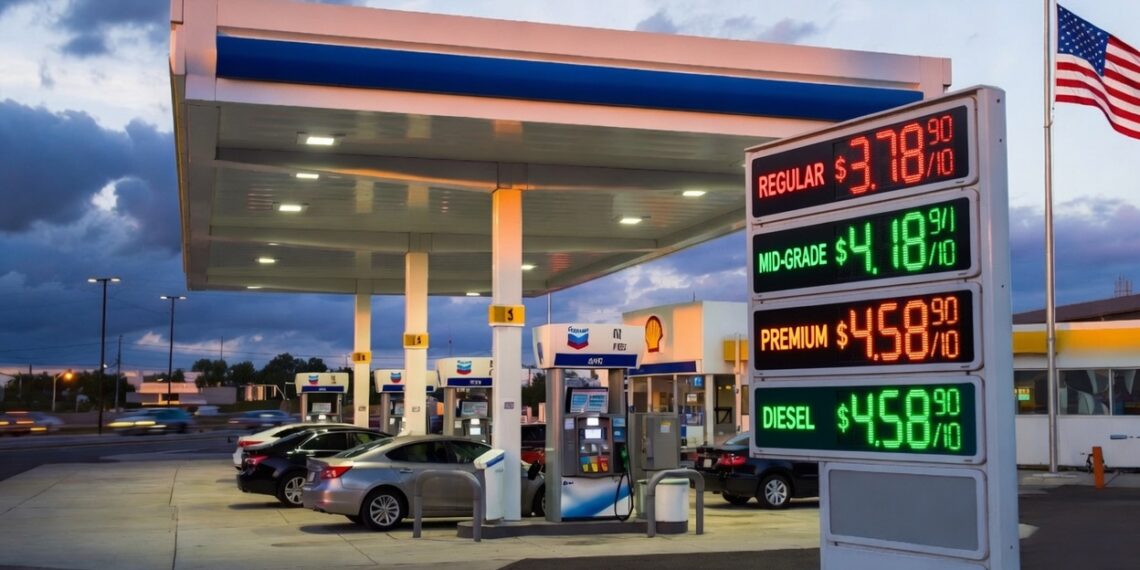How Are Gasoline and Diesel Prices Still High with Fading Oil Prices?