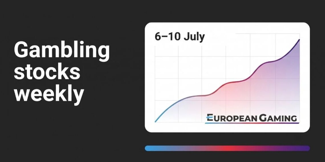 Gambling stocks weekly (6-10 July): Playtech surges 22%