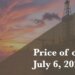 Current price of oil as of July 6, 2026
