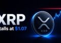XRP Price Stalls at $1.07 Resistance After June Rejections
