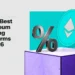 Best Ethereum Staking Platforms in 2026