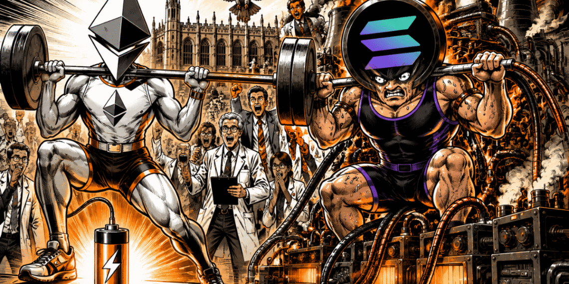 Ethereum vs. Solana: Cambridge Reveals the More Energy-Efficient Blockchain