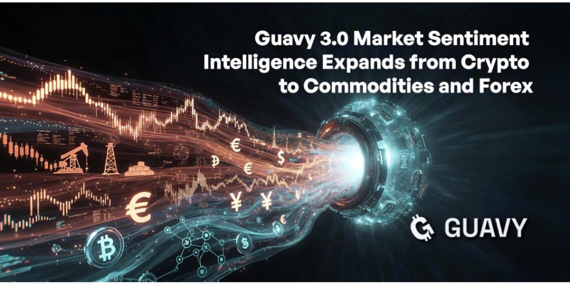 Guavy 3.0 Expands Global Market Sentiment Intelligence Beyond Crypto to Commodities and Forex