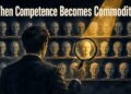 AI Turns Competence into a Commodity: Evidence from 2.26 Million Freelance Contracts