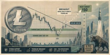 Litecoin (LTC) Price Prediction: Breakout Above Multi-Month Trendline Puts $50 Target Back in Focus
